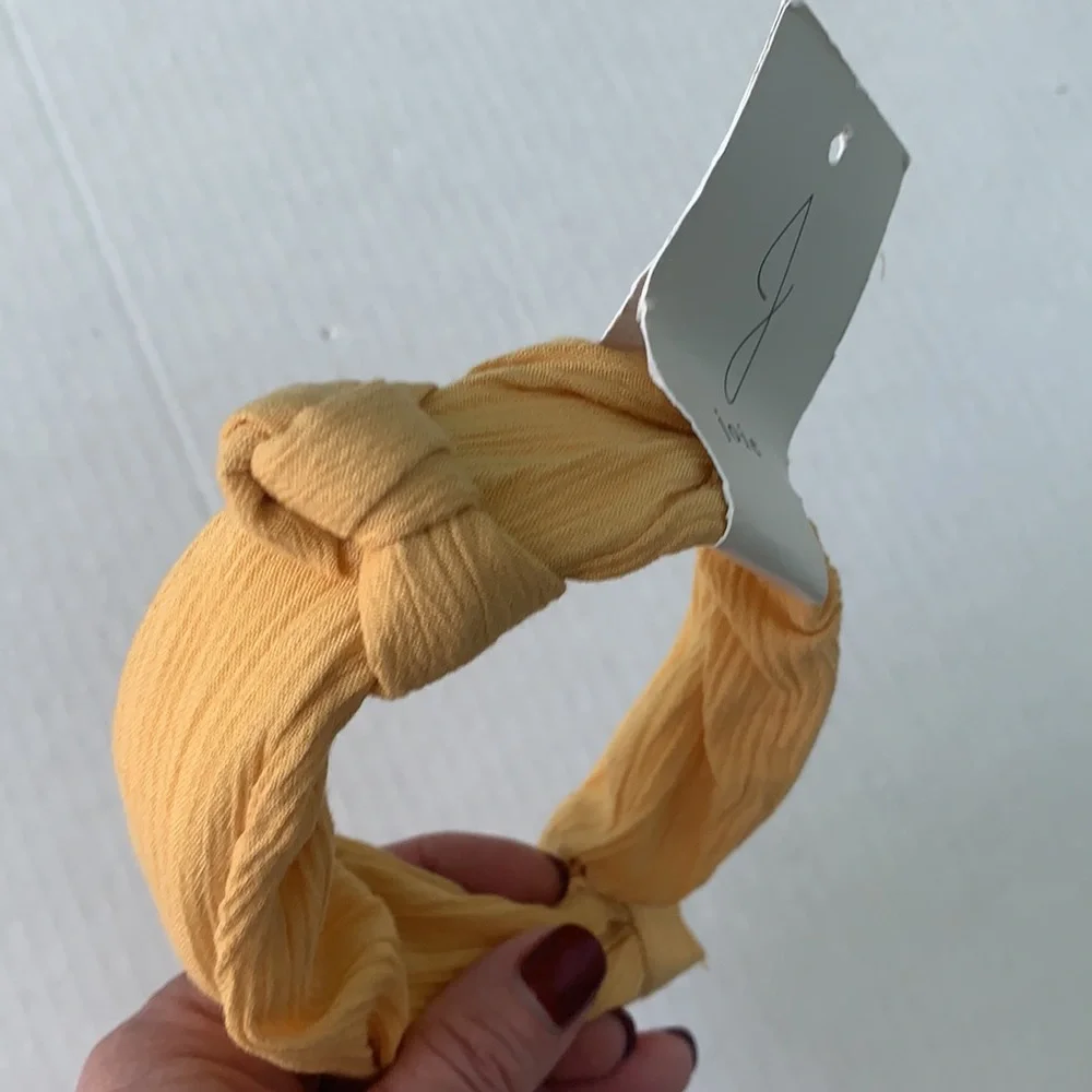 NEW Joie yellow headband